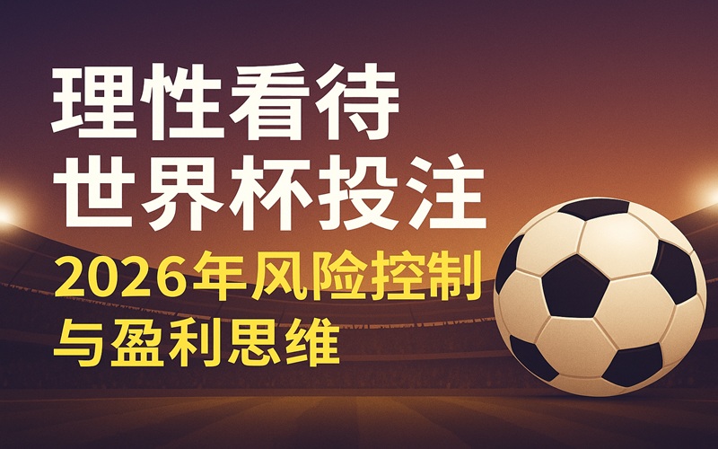 理性看待世界杯投注：2026年的风险控制与盈利思维
