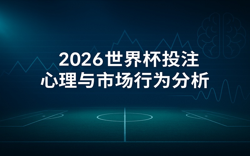 2026世界杯投注心理与市场行为分析