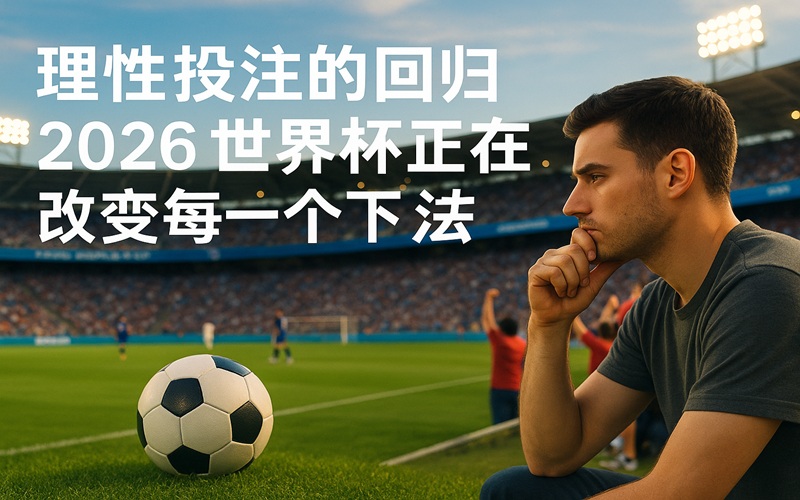 理性投注的回归，2026世界杯正在改变每一个下注的方式