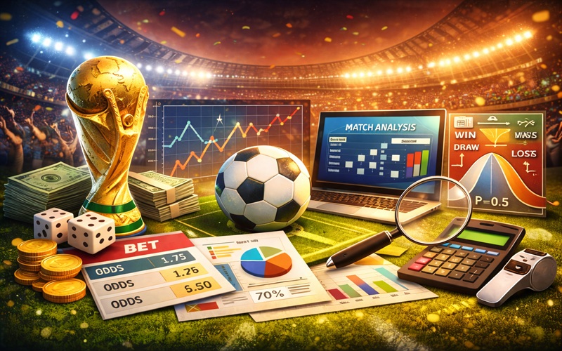 世界杯投注的概率逻辑与群体心理解析：从赔率认知到比赛不确定性